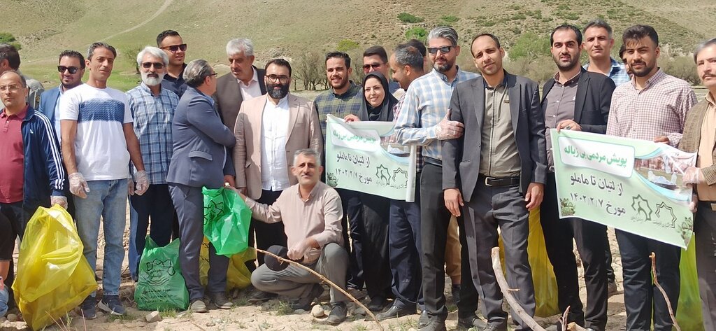 عکس | بیزباله از سد لتیان تا ماملو | آفرود سواران لواسان هم پای کار آمدند