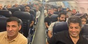 ببینید | لحظه بازگشت ۶۵ شهروند ایرانی مقیم سودان به کشور