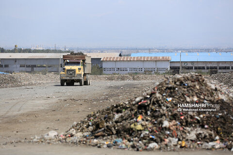 مجتمع پردازش و بازیافت زباله آرادکوه