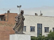 بزرگترین مجسمه برنزی تهران رونمایی شد | سعدی با این شکوه آمد ؛ حکیم نظامی هم در ونک می‌ایستد