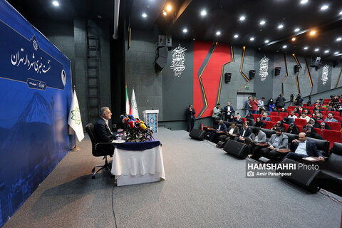 نشست خبری علیرضا زاکانی شهردار تهران