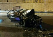 عکس | تصادف مرگبار یک خاور با خودروی سواری در تهران