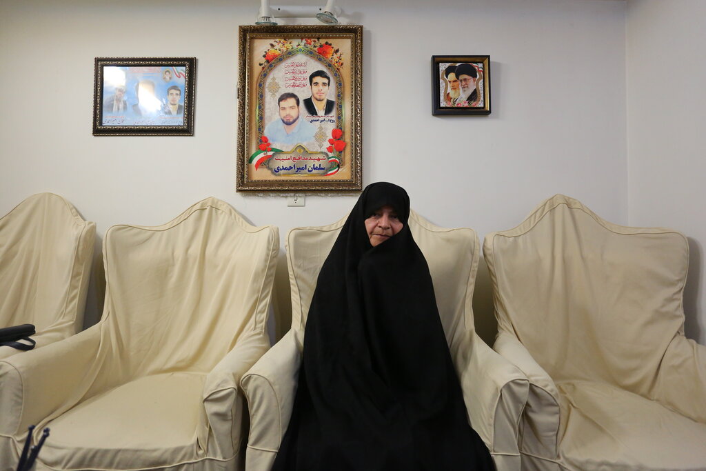 مادر شهیدان امیر احمدی