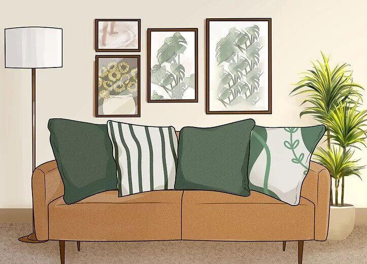 تصاویر | ۱۱ ایده برای چیدمان کوسن روی مبل | با این نکات ساده دکوراسیون خانه را زیباتر کنید