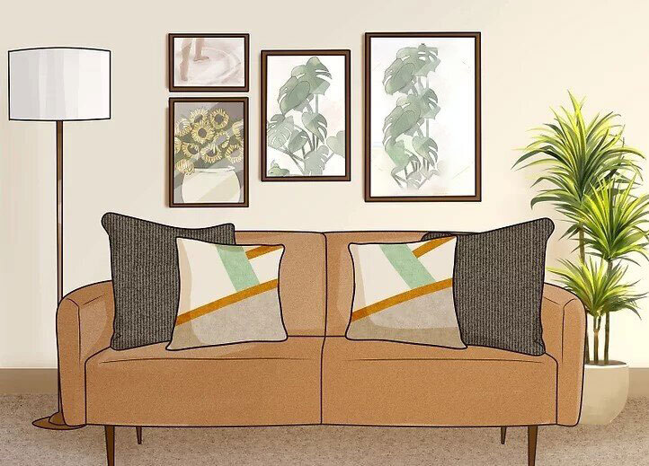 تصاویر | ۱۱ ایده برای چیدمان کوسن روی مبل | با این نکات ساده دکوراسیون خانه را زیباتر کنید