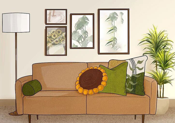 تصاویر | ۱۱ ایده برای چیدمان کوسن روی مبل | با این نکات ساده دکوراسیون خانه را زیباتر کنید