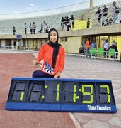 دختر خبرساز ورزش ایران؛ من شبیه یوسین بولت هستم | می خواهم اولین مدال المپیک و جهان را بگیرم