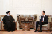 جزئیات دیدار رئیسی و بشار اسد | اسد: بازسازی سوریه نیازمند حضور موثر ایران است | رئیسی: حقانیت‌ ایران و سوریه‌ اثبات شده است