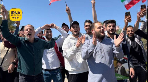 استقبال پرشور مردم دمشق از رئیسی