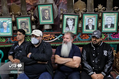 حضور لوتی‌های تهران در مراسم گرامیداشت شهید حمیدرضا الداغی