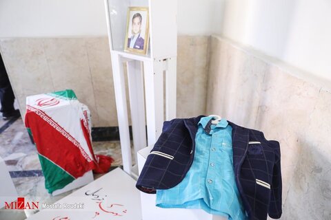 تصاویری دلخراش از شهید خردسال اقدامات تروریستی گروهک حرکة النضال