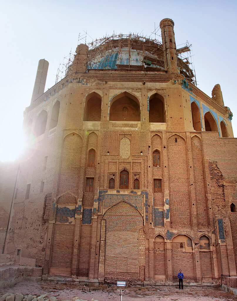 سلطانآجری | گنبد سلطانیه؛ بزرگترین بنای آجری جهان