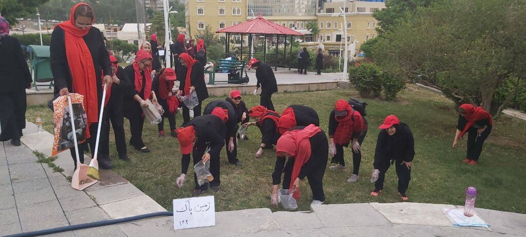 بدو، زباله جمع کن! | متفاوتترین ورزش دنیا در ایستگاههای ورزشی غرب تهران