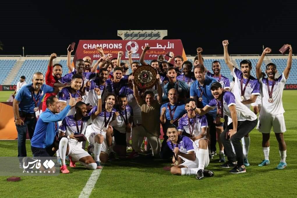 تصاویر | هافبک استقلالی در قطر قهرمان شد