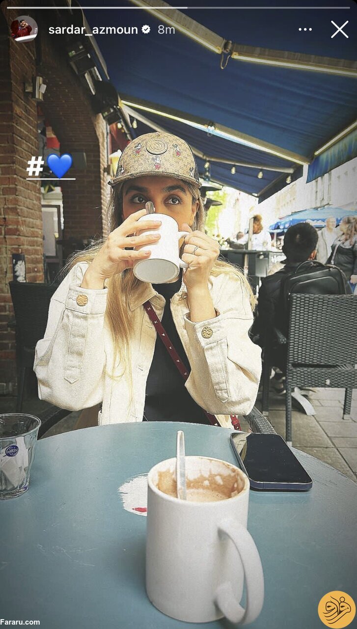 عکس | سردار آزمون قلب آبی گذاشت!