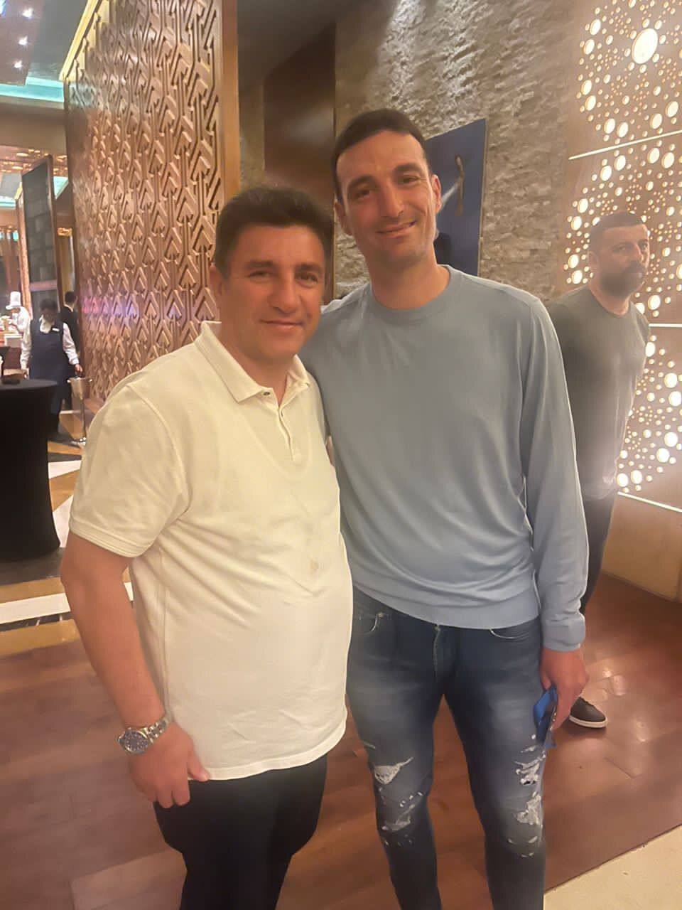 تصاویر | قلعهنویی کنار قهرمان جام جهانی | ملاقات امیر با رئیس!