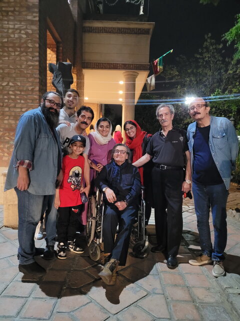 عکس | رضا رویگری تماشاگران را سر ذوق آورد