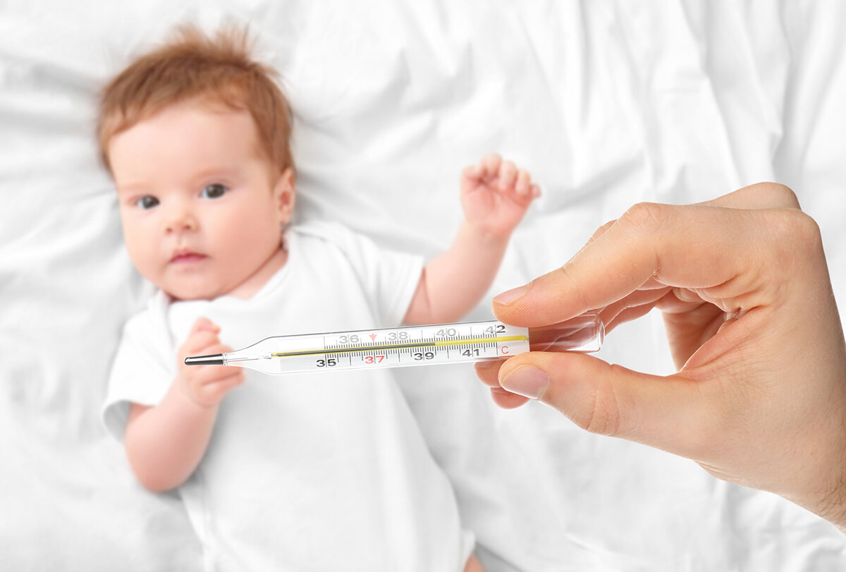 پایین آوردن سریع تب کودک -  درمان تب کودکان در خانه