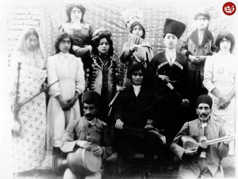 پوشش زنان - قاجار