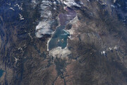 ببینید | تصاویر ماهواره ای از احیای دریاچه ارومیه