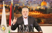 اظهارات مهم رهبر حماس | در برابر عواقب عظیم زلزله بزرگی که ایجاد کردیم ایستاده‌ایم | واکنش هنیه به درخواست صهیونیست ها برای ترک غزه