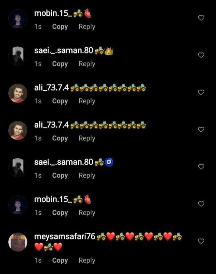 عکس | واکنش فوری تراکتوری ها به اقدام خبرساز پیکه | خود تو برای ما ماشینی!