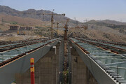 تصاویر |  دومین پل بلند کشور را بشناسید؛ این پل در نزدیکی تهران است