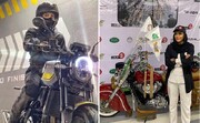 تاریخسازی بانوی ایرانی بعد از ۱۰۰ سال؛ دختری که موتورسوار برتر رالی جهانی شد