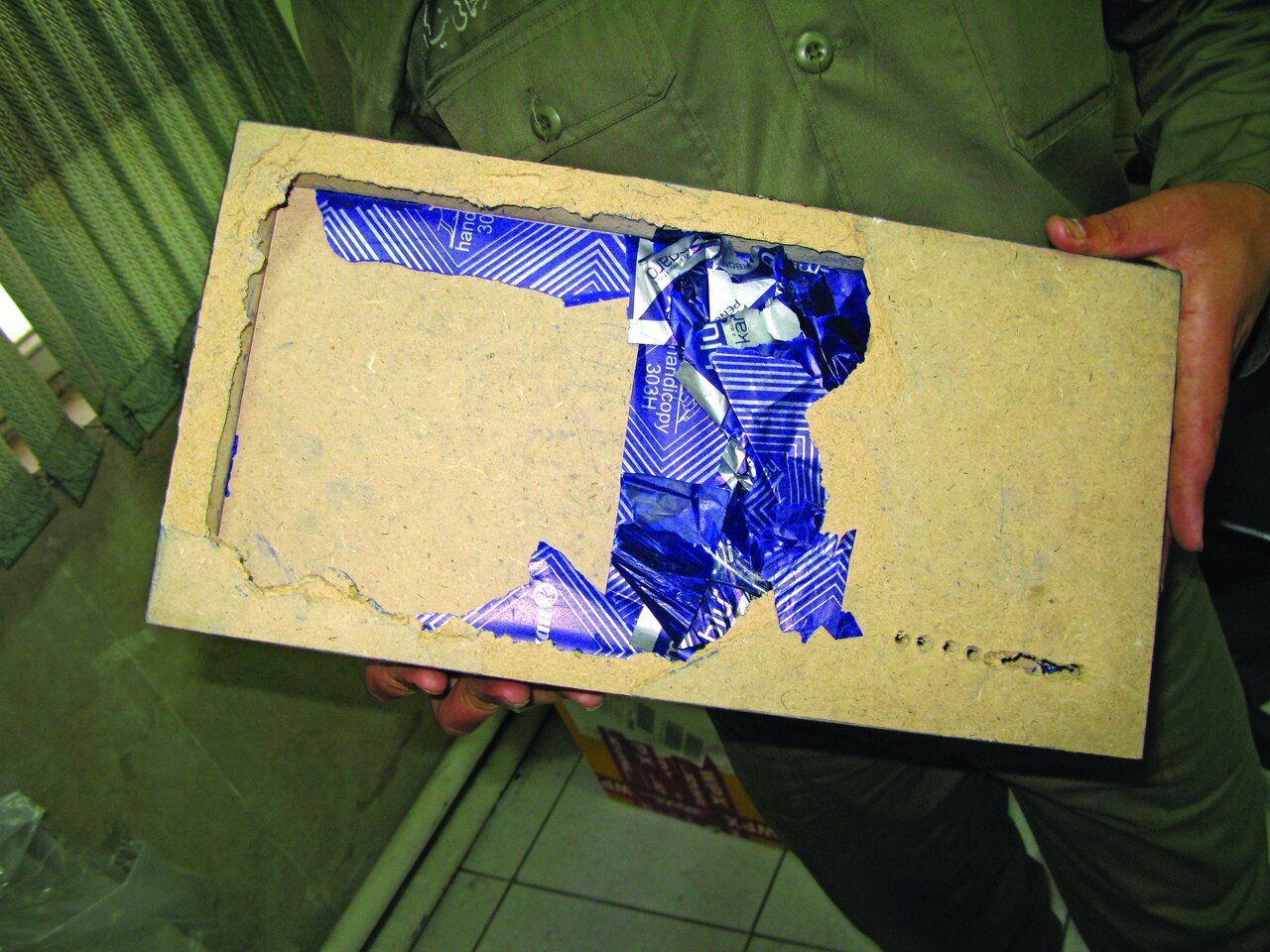 مواد مخدری که کشیده شد ولی مصرف نشد