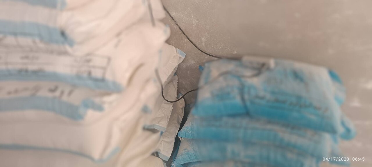 کشف ١٠٠٠ کیسه آرد قاچاق در یافتآباد