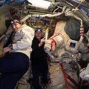 ببینید | پیاده‌روی دو فضانورد روس در فضا!