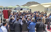 ببینید | افتتاح نخستین بازارچه مرزی مشترک ایران و پاکستان