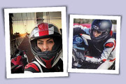 زن ایرانی موتورسوار برتر جهان شد | ماجراهای زنی که روی مردان را در پیست کم کرد