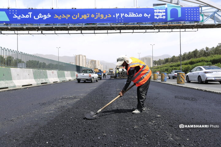 بازدید اصحاب رسانه از پروژه‌های معاونت فنی و عمرانی شهرداری تهران