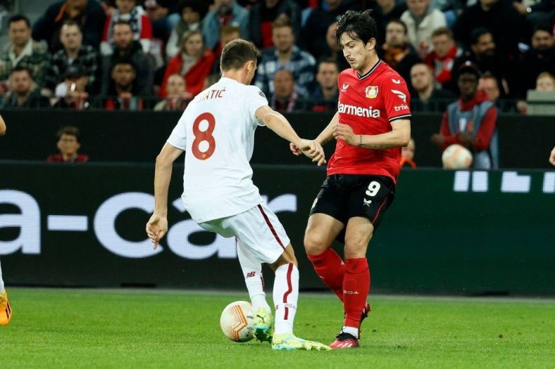 تصاویر | چهره متفاوت سردار آزمون | پیام ستاره ایرانی به سرمربی لورکوزن