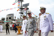 ببینید | واکنش مقام ایرانی به عبور فرماندهان دریایی آمریکا و انگلیس از تنگه هرمز | این یک حرکت نمایشی و تئاتر بود