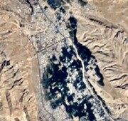 تصاویر عجیب نابودی ۳۱۰۰ هکتار از باغ‌های شیراز