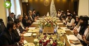 تصویر| اعزام معنادار و پیام قوی تهران به کابل | «نظامی ارشد ایران» پشت میز مذاکره با طالبان نشست