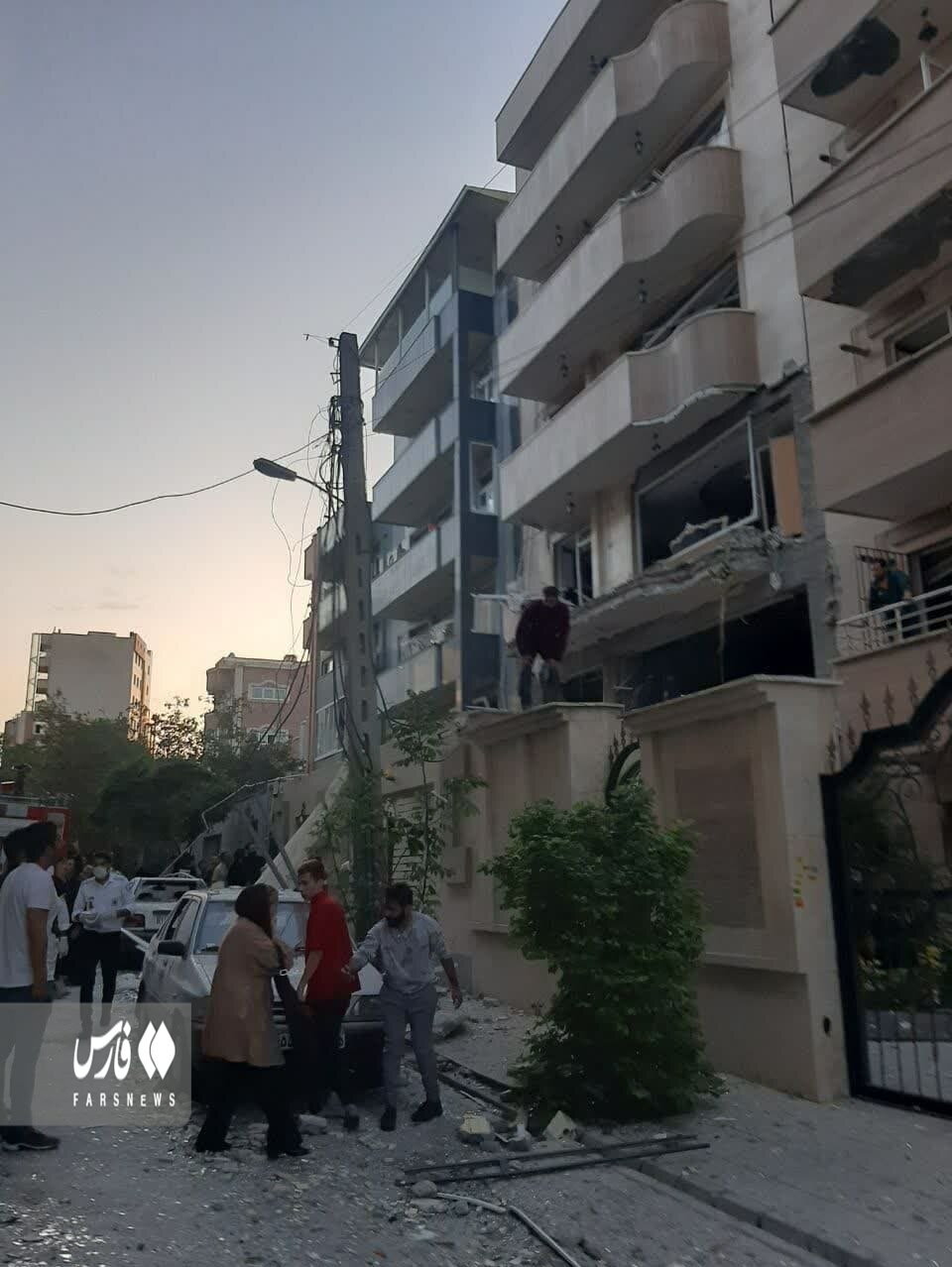 تصاویر دیده نشده از انفجار مهیب گاز در تبریز