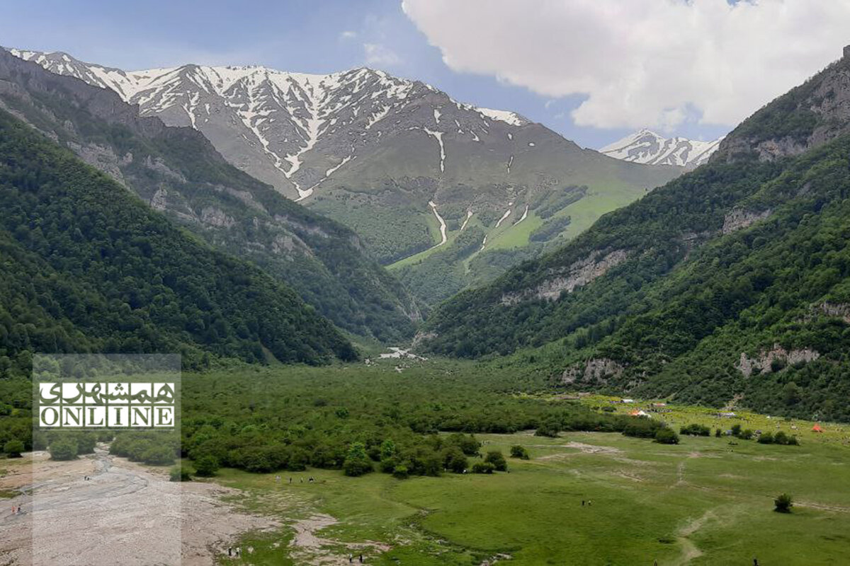 ببینید | اینجا بهشت گردشگری ایران است | دشت زیبای دریاسر محصور در گلهای زرد