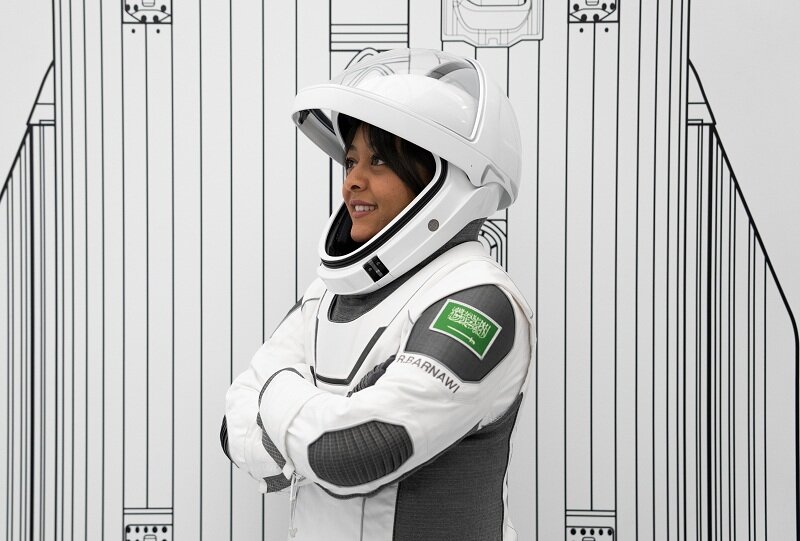 فضانورد زن عربستانی