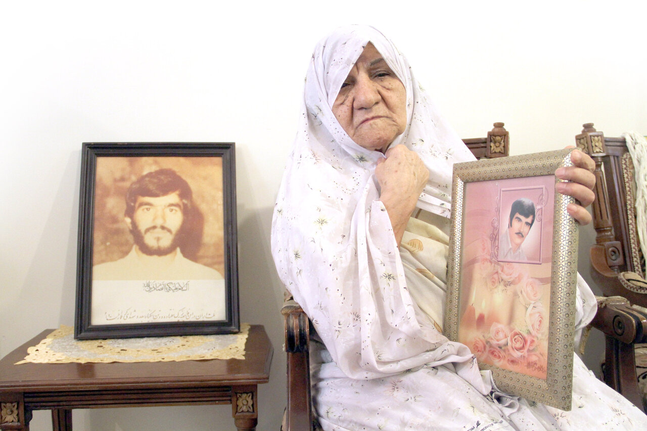 مادر شهید بخشایش