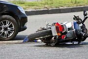 ببینید | حادثه ترسناک به خاطر سرعت جنون آمیز موتورسوار در اتوبان