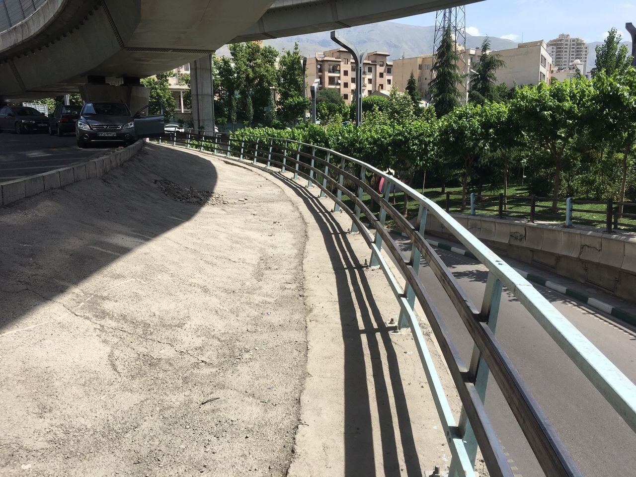 بزرگراه شهید صدر ایمن شد