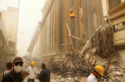 تصاویری که از فاجعه متروپل آبادان ندیده‌اید | از لحظه ریزش ساختمان تا فرار مردم و گرفتار شدن زیر آوار