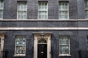 ببینید | حادثه امنیتی در ورودی دفتر نخست‌وزیر انگلیس در لندن