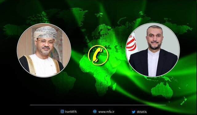 وزیران خارجه ایران و عمان