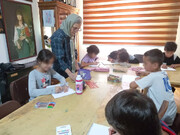 معروف‌ترین کلاس نقاشی محله فرحزاد | اینجا کودکان کار هنرمند می‌شوند