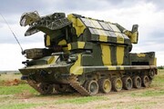 تصاویر قدرت‌نمایی سامانه ضد هوایی Tor-M1روسیه مقابل پهپادهای اوکراینی
