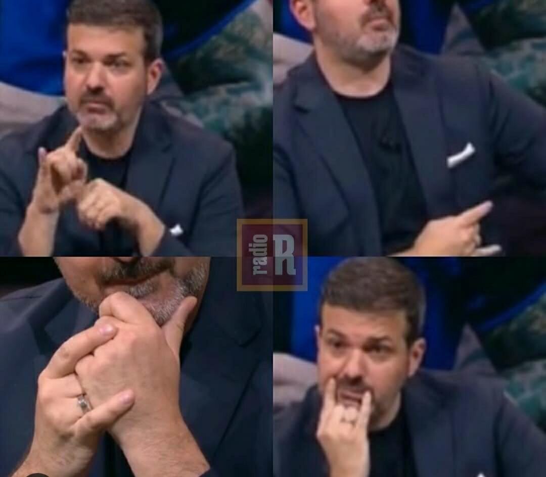 عکس| کری جنجالی استراماچونی روی آنتن زنده | حرکت عمدی سرمربی استقلالی برای دیده شدن!